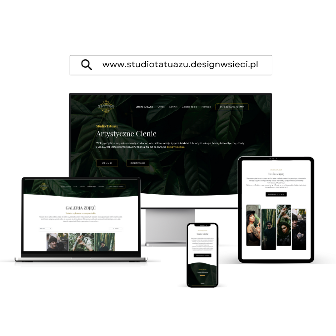 Podgląd witryny www.studiotatuazu.designwsieci.pl